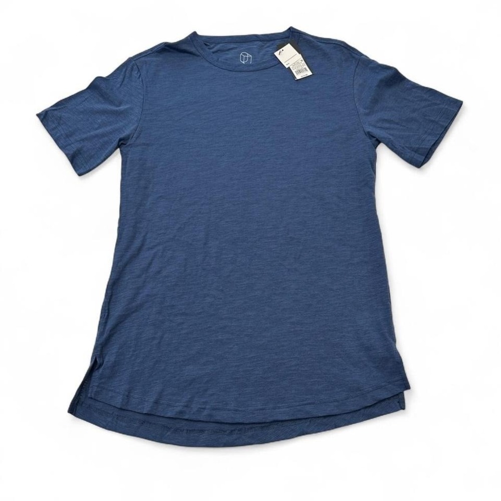 NWT Original Use Shirt Mens S Blue Plain Boxy Soft Tee